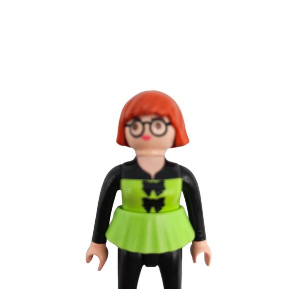 Playmobil Ghostbusters JANINE MELNITZ Figure with Glasses Black & Green - Picture 2 of 3